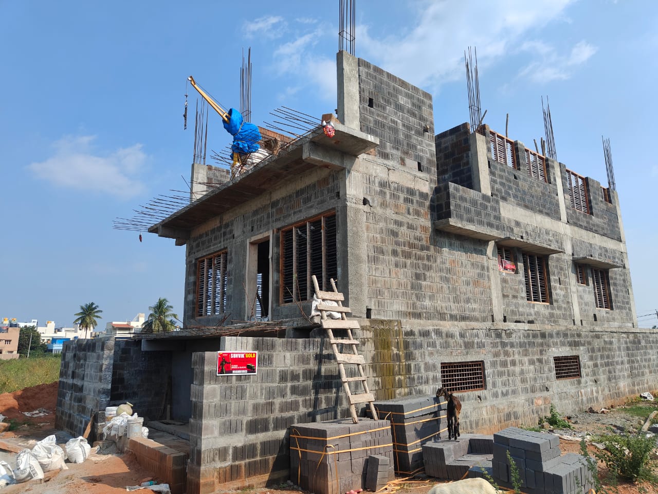 Completed project frontage